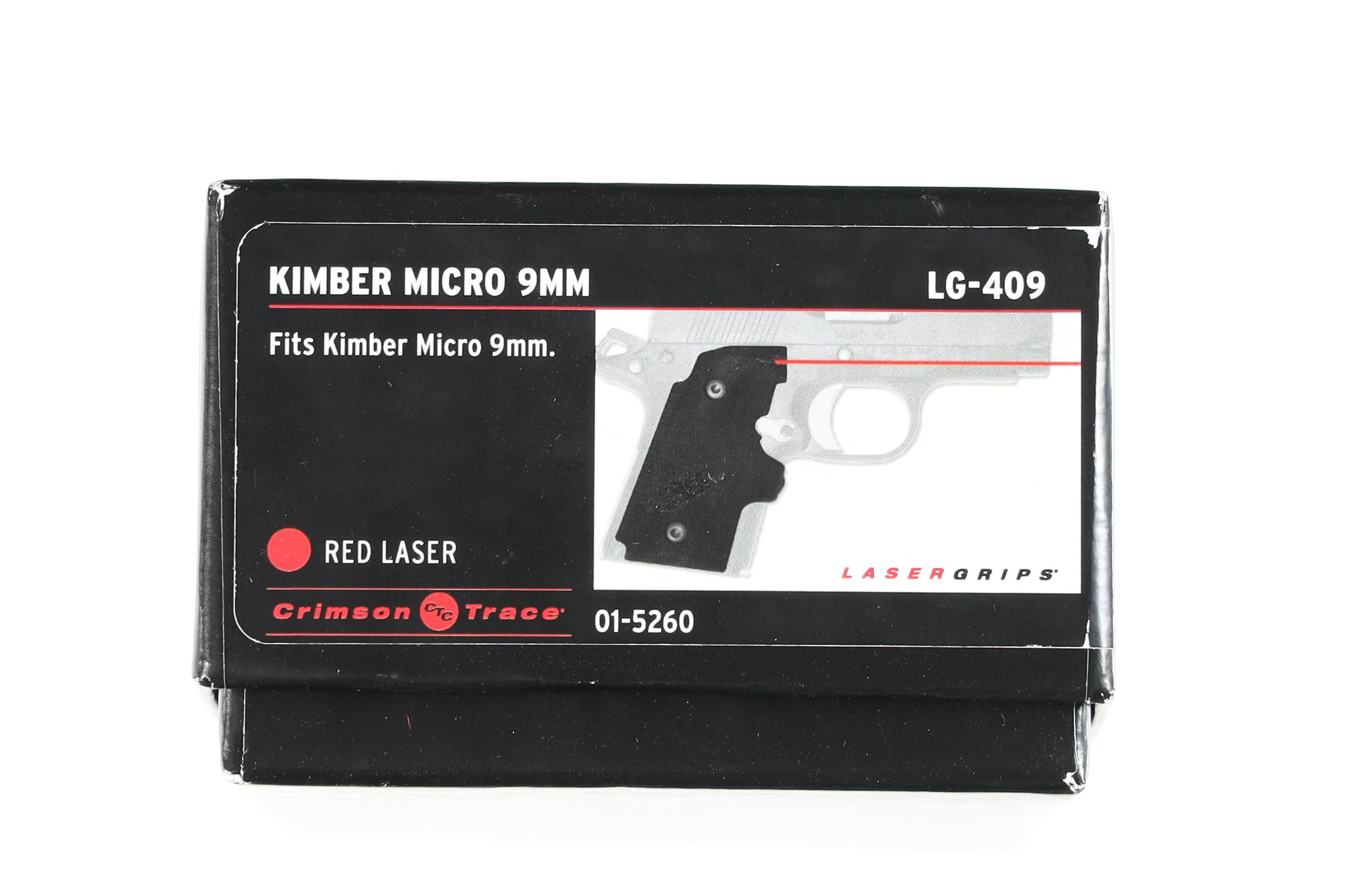 Crimson Trace Kimber Micro Laser Grips