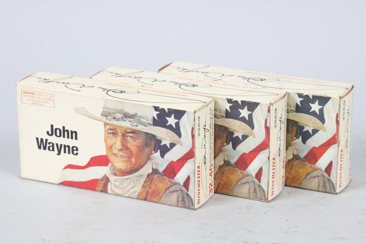 3 bxs John Wayne .32-40 Win ammo