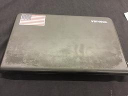 Toshiba satellite C75D laptop, no plug, Hard drive possibly removed