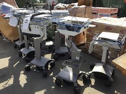 8 INFOLOGIX MEDICAL CARTS