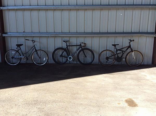 3 bikes, roadmaster, trek, no name Granite peak, mountain track, bmx