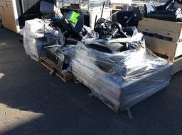 3 pallets of computer equipment