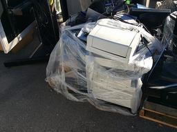 3 pallets of computer equipment
