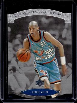 REGGIE MILLER 1995-96 SP ALL-STARS SILVER DIE CUT