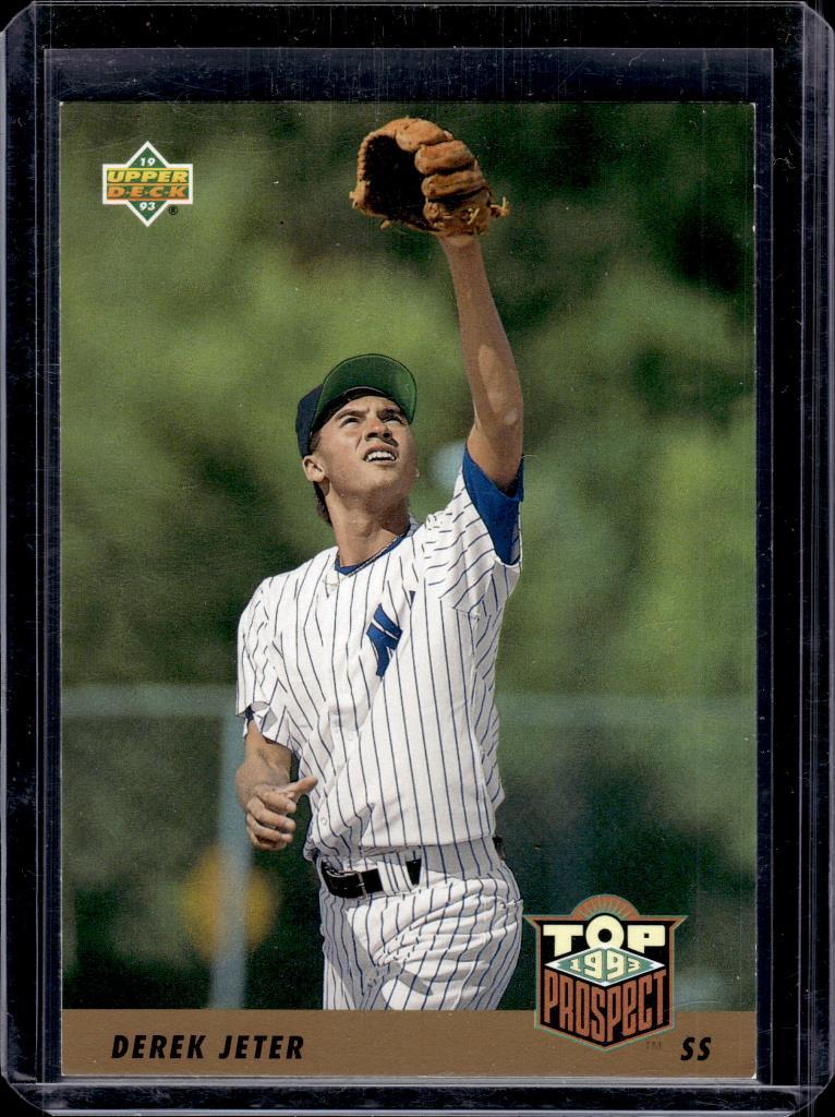 DEREK JETER 1993 UPPER DECK ROOKIE CARD