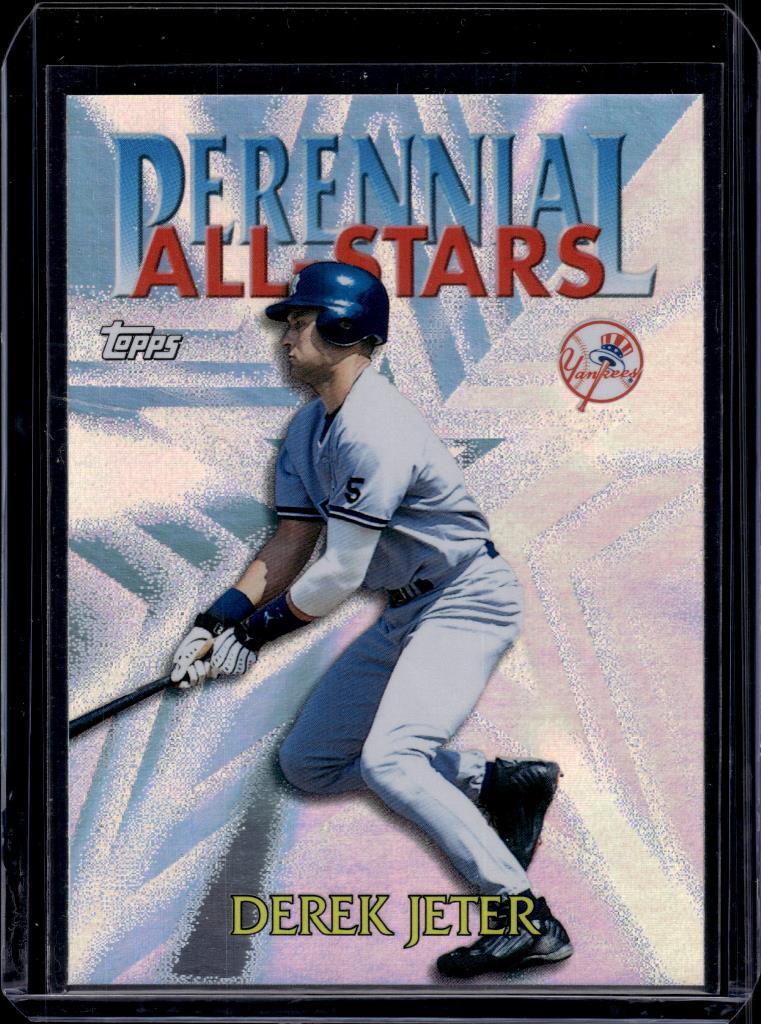 DEREK JETER 1999 TOPS PERENNIAL ALL-STARS INSERT