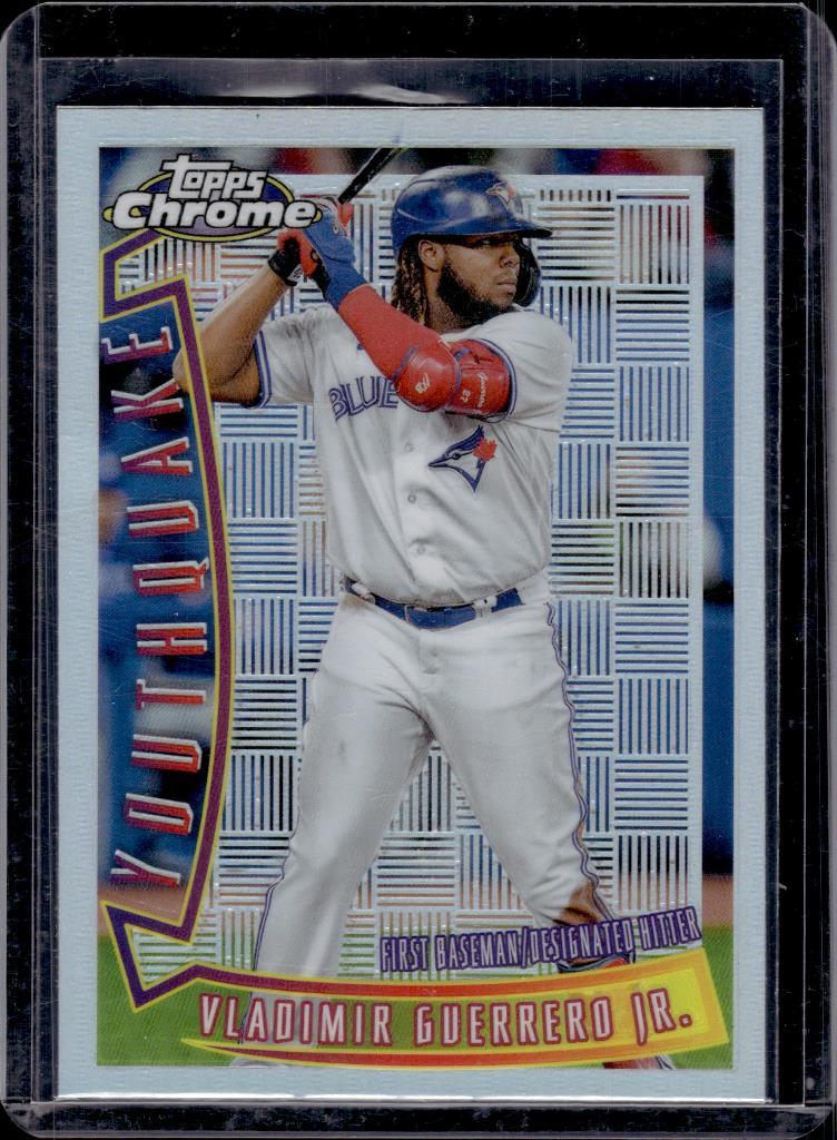 VLADIMIR GUERRERO JR 2022 TOPPS CHROME YOUTHQUAKE REFRACTOR