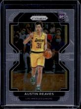 AUSTIN REAVES 2021-22 PANINI PRIZM ROOKIE CARD