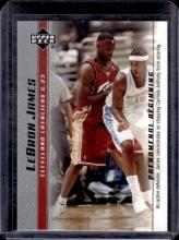 LEBRON JAMES WITH CARMELO 2003-04 UPPER DECK PHENOMENAL ROOKIE