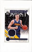 NIKOLA JOKIC 2020-21 DONRUSS GAME USED JERSEY CARD