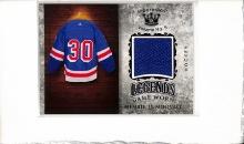 HENRIK LUNDQVIST 2023 SPORTKINGS GAME USED JERSEY CARD
