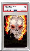 GHOST RIDER 1995 MARVEL METAL #59. PSA GRADED