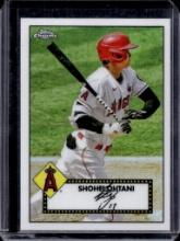 SHOHEI OHTANI 2021 TOPPS CHROME 1952 RETRO REFRACTOR INSERT