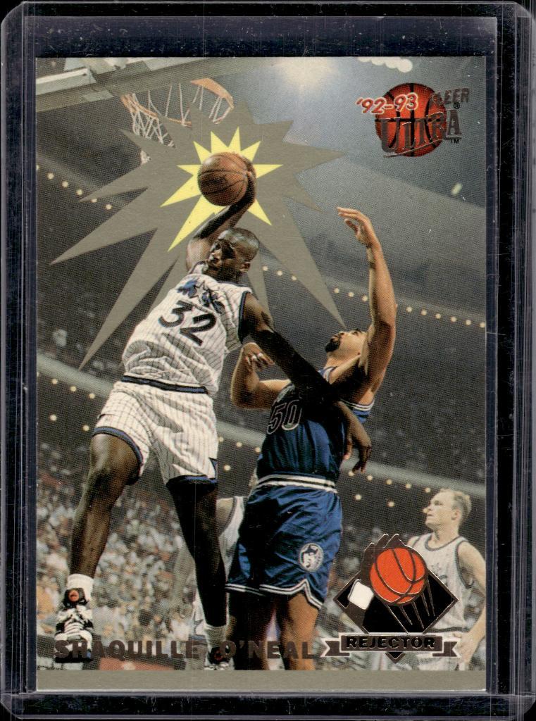 SHAQUILLE O'NEAL 1992-93 FLEER ULTRA REJECTORS ROOKIE CARD INSERT