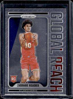 ZACCHARIE RISACHER 2023 PANINI PRIZM DRAFT GLOBAL ROOKIE CARD