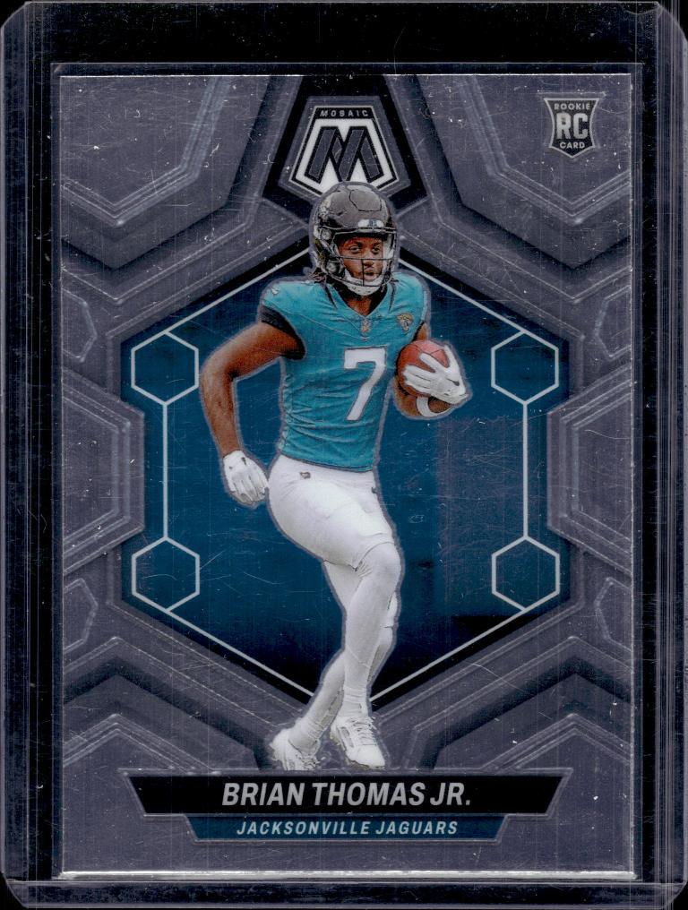 BRIAN THOMAS JR 2024 PANINI MOSAIC ROOKIE CARD