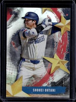 SHOHEI OHTANI 2025 TOPPS STARS OF THE MLB INSERT