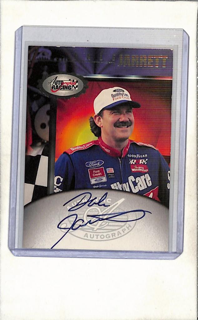 DALE JARRETT 1997 SCOREBOARD RACING AUTOGRAPH CARD