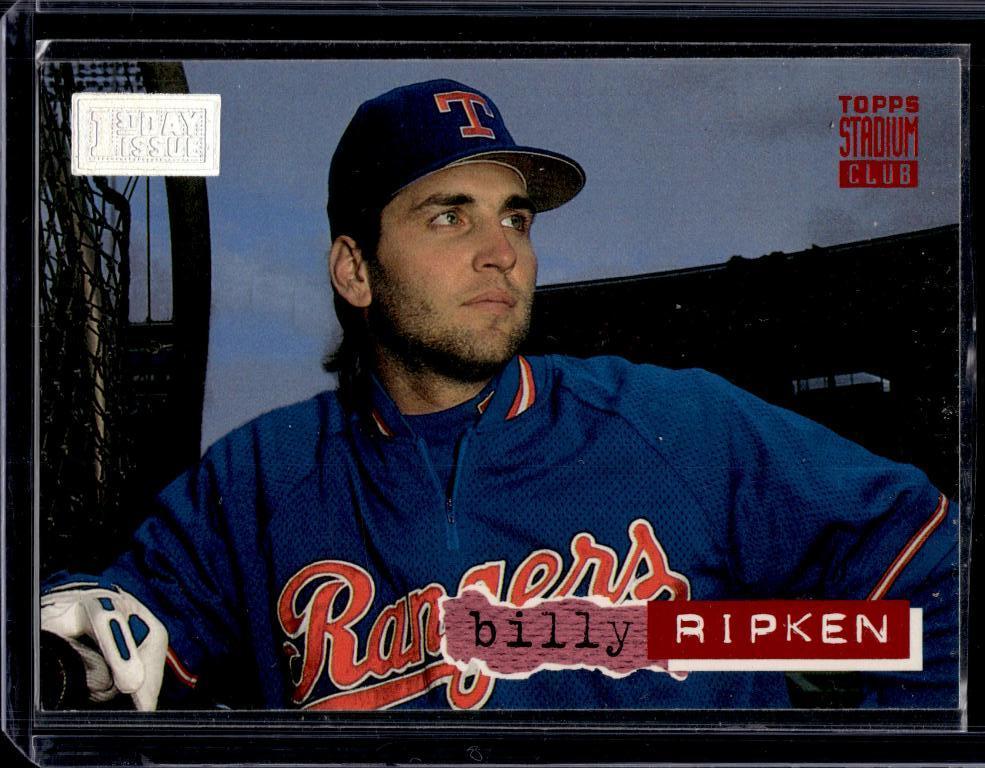 BILLY RIPKEN 1994 STADIUM CLUB 1ST DAY ISSUE SP