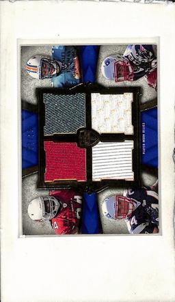 RYAN WILLIAMS DANIEL THOMAS VEREEN RIDLEY 2011 TOPPS SUPREME QUAD JERSEY ROOKIE