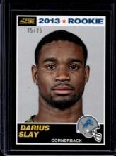 DARIUS SLAY 2013 SCORE RETRO BLACK ROOKIE CARD
