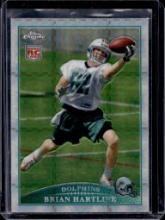 BRIAN HARTLINE 2009 TOPPS CHROME XFRACTOR ROOKIE CARD