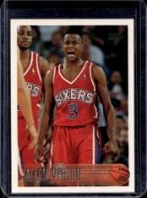ALLEN IVERSON 1996-97 TOPPS ROOKIE CARD