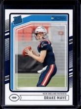 DRAKE MAYE 2024 DONRUSS ROOKIE CARD