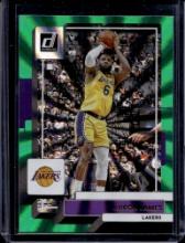 LEBRON JAMES 2022-23 DONRUSS GREEN FLOOD INSERT