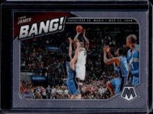 LEBRON JAMES 2020-21 PANINI MOSAIC BANG INSERT