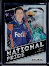DENNY HAMLIN 2018 PANINI PRIZM NATIONAL PRIDE SILVER PRIZM