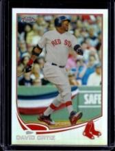 DAVID ORTIZ 2013 TOPPS CHROME REFRACTOR