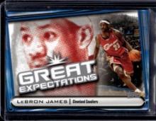 LEBRON JAMES 2004-05 TOPPS GREAT EXPECTATIONS INSERT SP