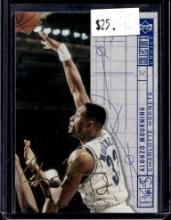 ALONZO MOURNING 1994-95 UPPER DECK CHOICE GOLD SIGNATURE SP