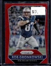 ROB GRONKOWSKI 2015 PANINI PRIZM RED PRIZM SP
