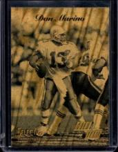 DAN MARINO 1995 SELECT GOLD TEAM PROMO SP