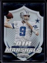 TONY ROMO 2014 PANINI PRIZM AIR MARSHALLS DIE CUT SILVER PRIZM