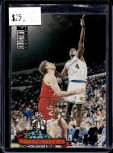 CHRIS WEBBER 1994-95 UPPER DECK CHOICE GOLD SIGNATURE SP