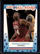 CHARLES BARKLEY 1989-90 FLEER ALL-STARS