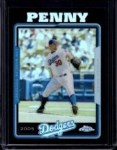BRAD PENNY 2005 TOPPS CHROME BLACK REFRACTOR