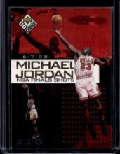 MICHAEL JORDAN 19998-99 UPPER DECK CHOICE FINALS SHOTS INSERT