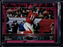 JULIO JONES 2015 TOPPS CHROME PINK REFRACTOR