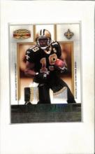 DEVERY HENDERSON 2007 GRIDIRON GEAR DUAL GAME USED JERSEY PATCH