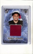 DRAKE LONDON 2022 DONRUSS CHRISTMAS SWEATER PATCH ROOKIE CARD