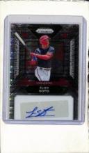 ELIAN SOTO 2024 PANINI PRIZM AUTOGRAPH HYPER PRIZM ROOKIE CARD