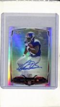 ANDRE WILLIAMS 2014 TOPPS CHROME MINI REFRACTOR AUTOGRAPH ROOKIE CARD