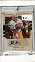 BRETT FAVRE 2021 PANINI GRIDIRON GREATS CRACKED ICE AUTOGRAPH CARD SSP