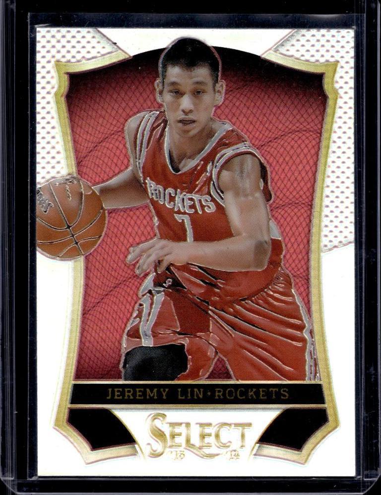 JEREMY LIN 2013-14 PANINI SELECT SILVER PRIZM