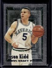 JASON KIDD 1994-95 TOPPS EMBOSSED SILVER ROOKIE CARD