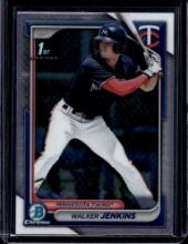 WALKER JENKINS 2024 BOWMAN CHROME 1ST ROOKIE CARD